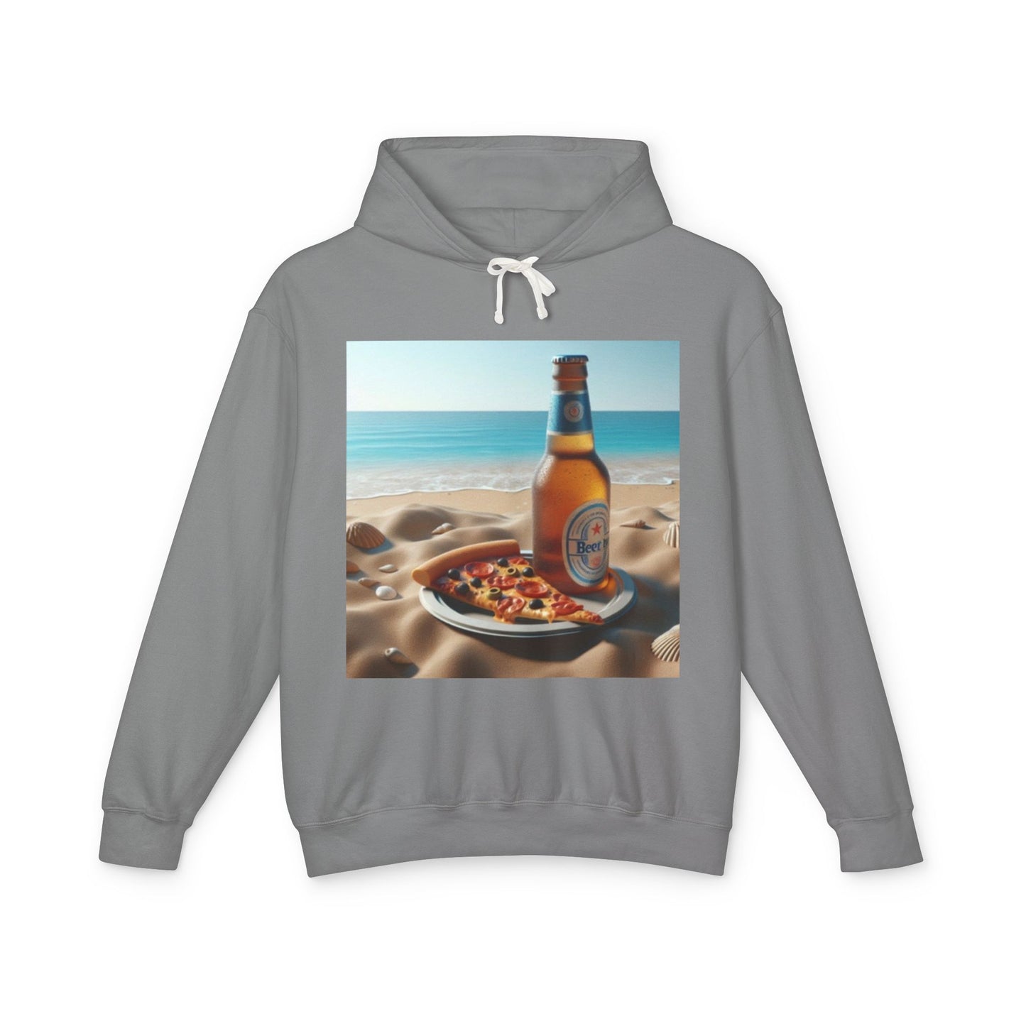 Beer and Pizza Unisex Hoodie