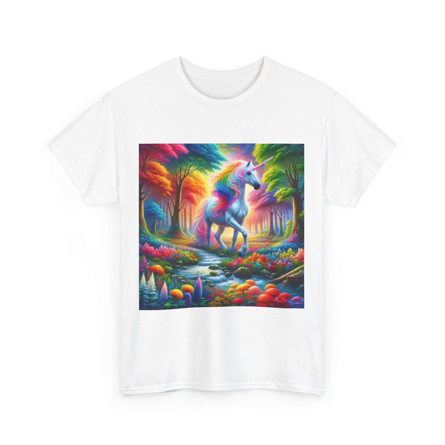 Unicorn Tee with Magic Inspirational poem