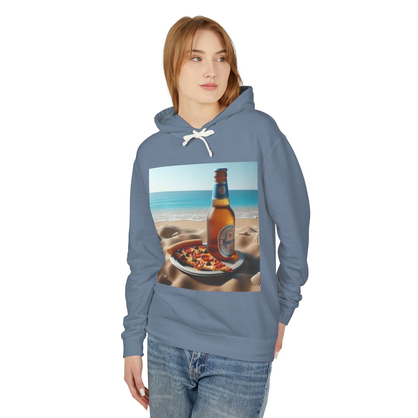 Beer and Pizza Unisex Hoodie