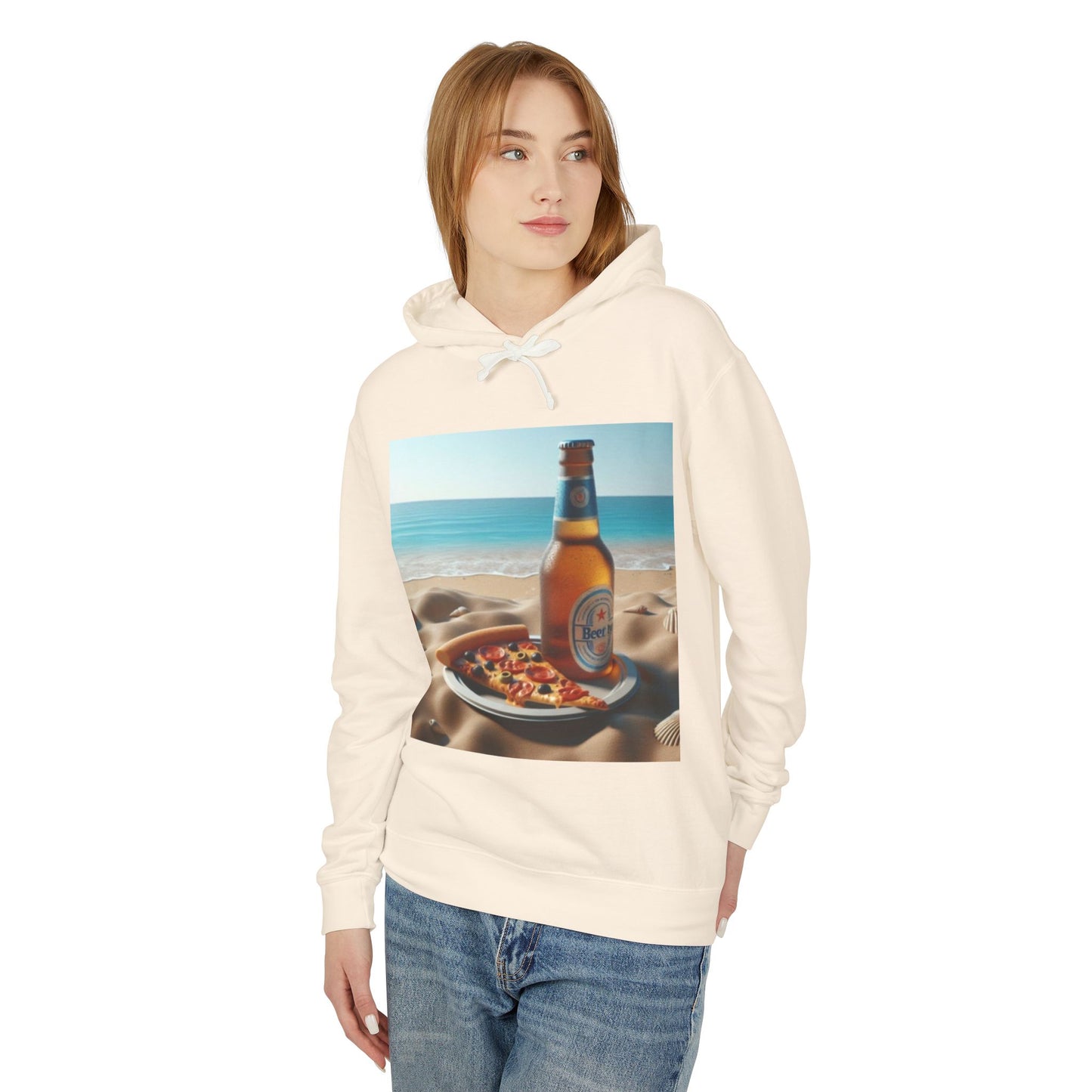 Beer and Pizza Unisex Hoodie