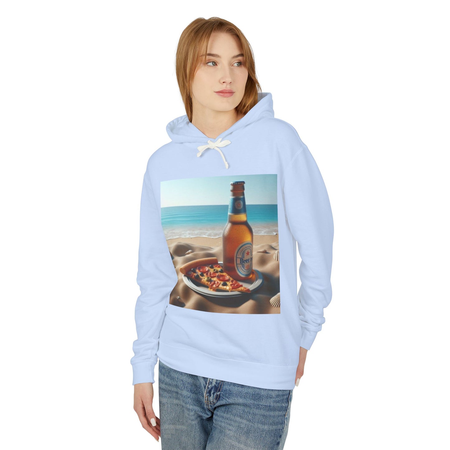 Beer and Pizza Unisex Hoodie