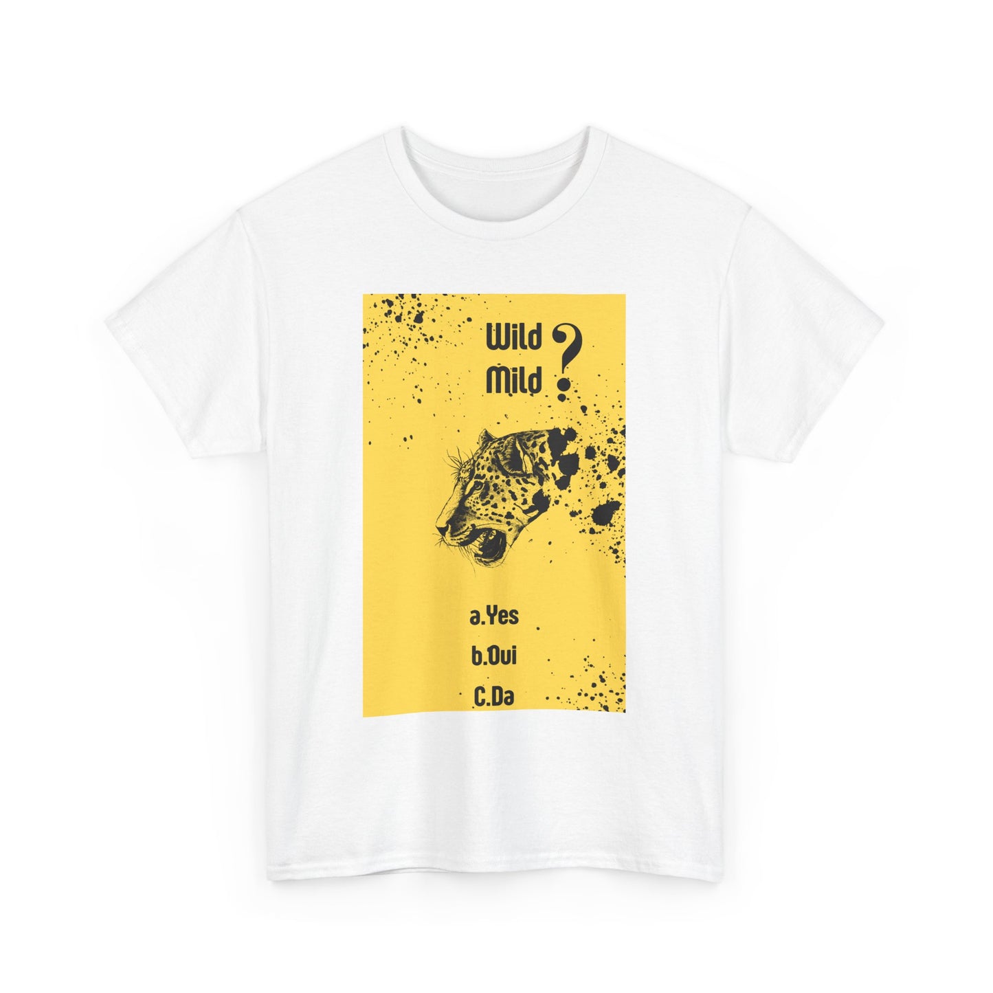 Tiger Word Puzzle Tee