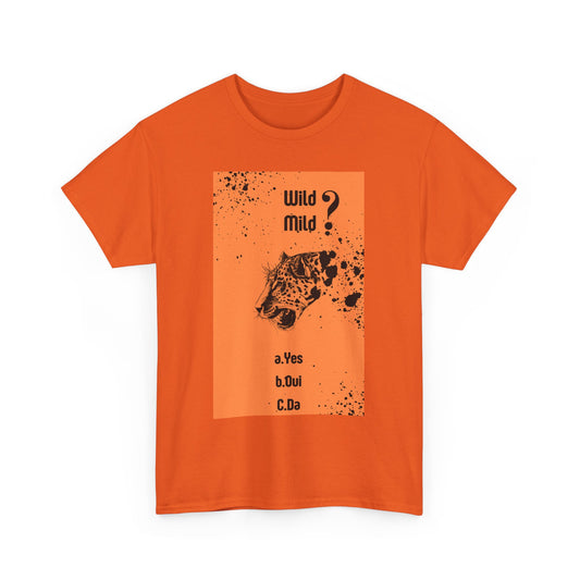 Tiger question word puzzle Tee