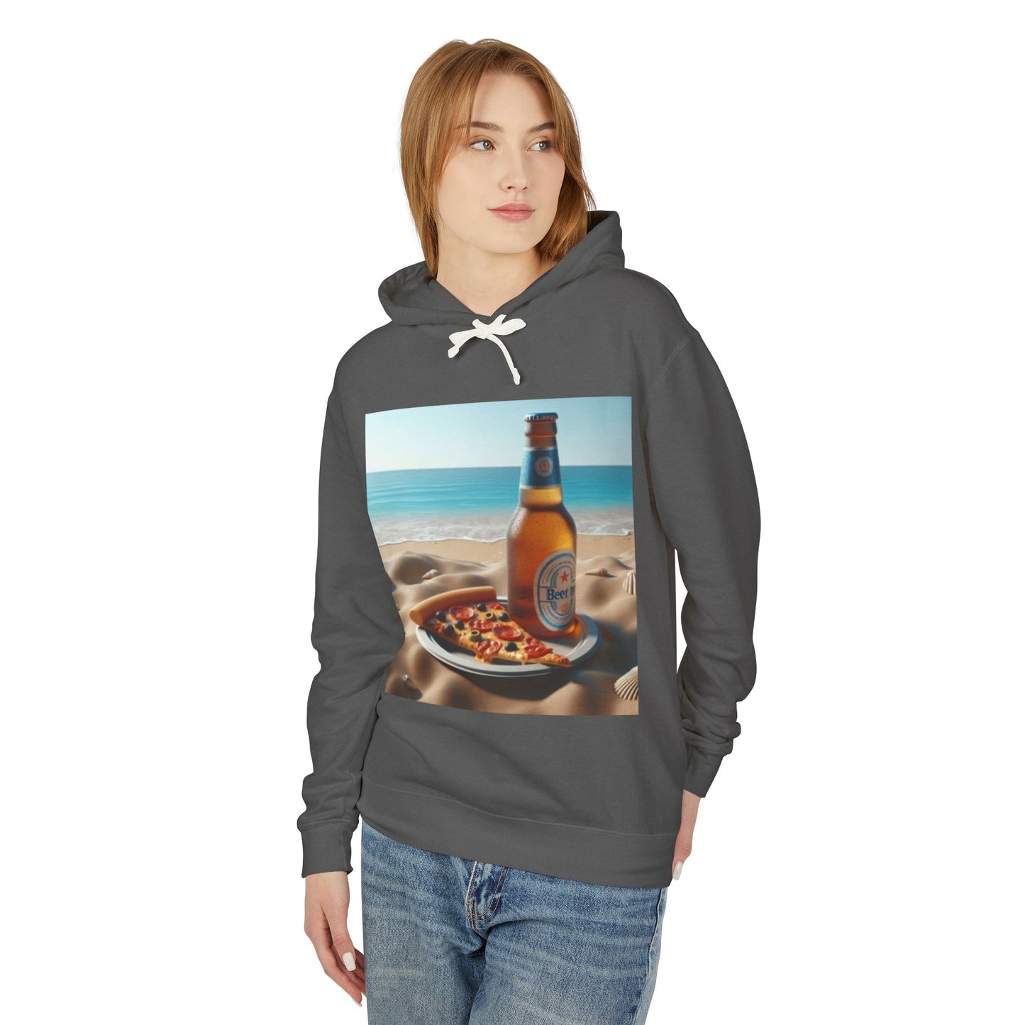 Beer and Pizza Unisex Hoodie